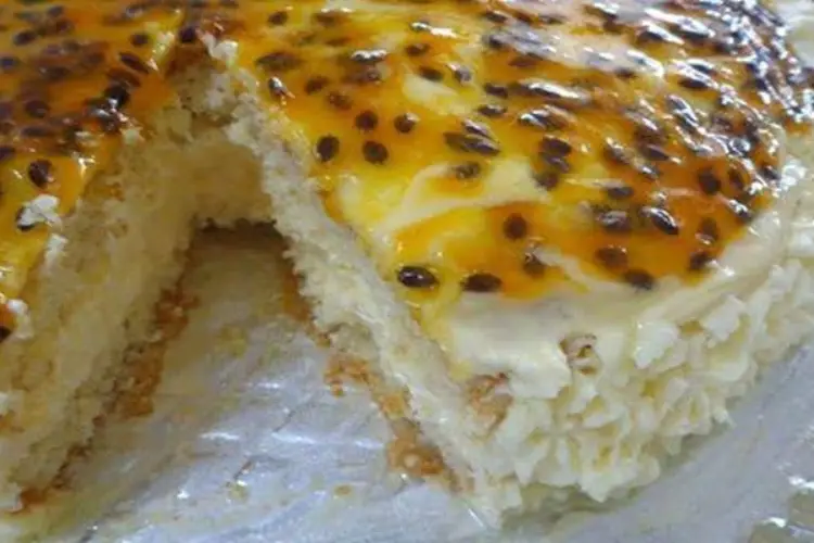 Receita de Torta de Maracujá