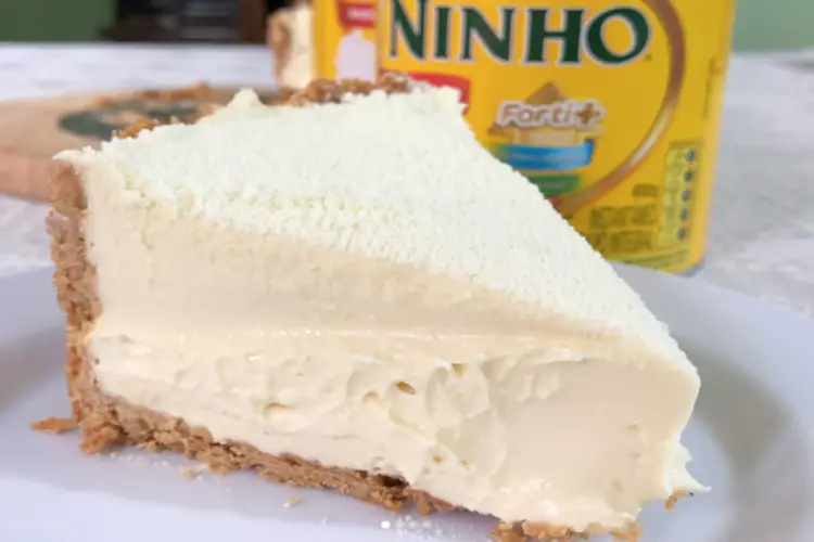 Receita de Torta de leite Ninho Cremosa