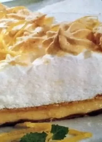 Receita de Torta de Limão com Merengue