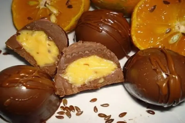 Receita de Trufas de Laranja