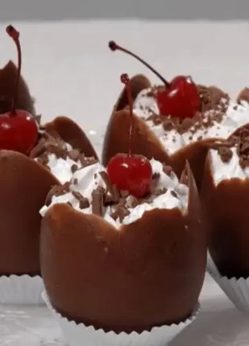 Receita de Tulipas de Chocolate