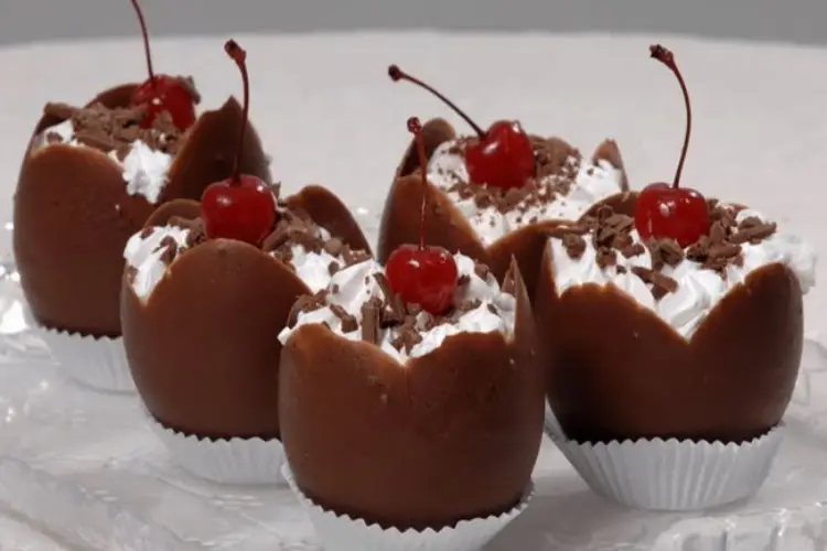 Receita de Tulipas de Chocolate