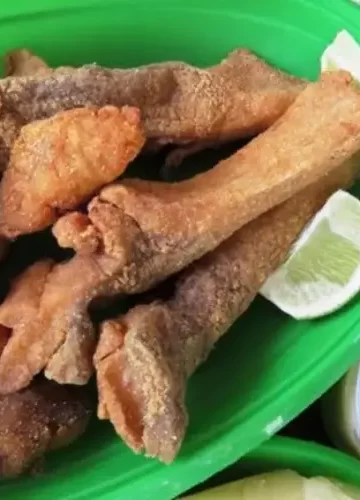 Receita de Ventrecha de Pacu frita