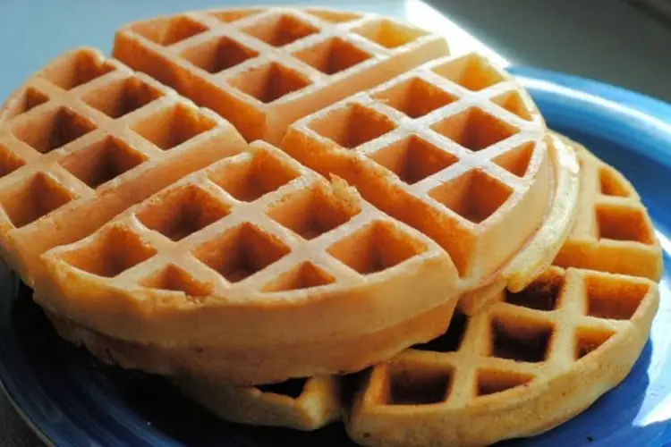 Receita de Waffle Americano