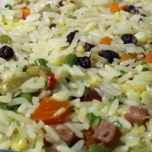 Receita de Arroz de Natal