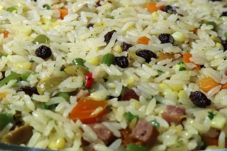 Receita de Arroz de Natal