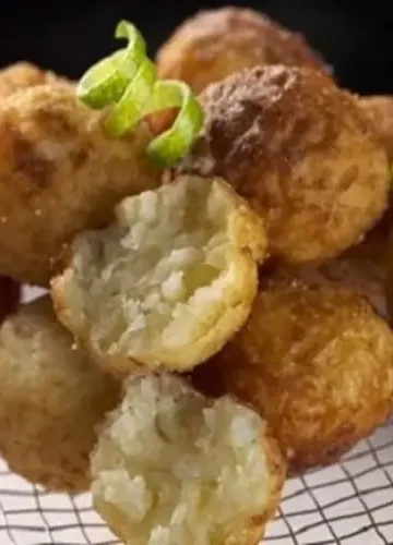 Receita de Bolinho de Arroz Doce