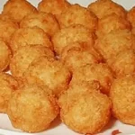 Bolinho de Arroz com Camarão