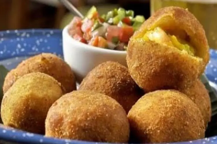 Receita de Bolinho de Vatapá