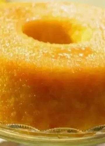 Receita de Bolo de Laranja sem Glúten