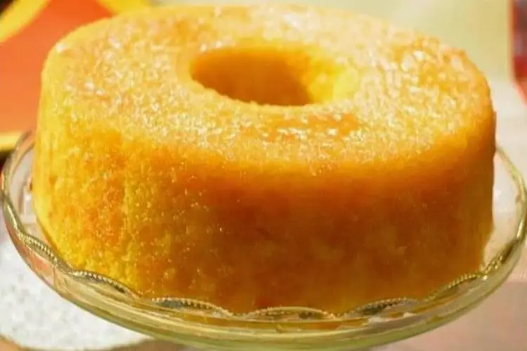 Receita de Bolo de Laranja sem Glúten