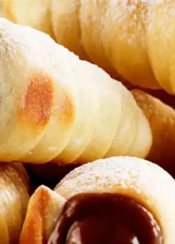 Canudinhos de Chocolate, ou rabo de tatu