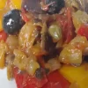 Caponata Light, è um prato vegetariano