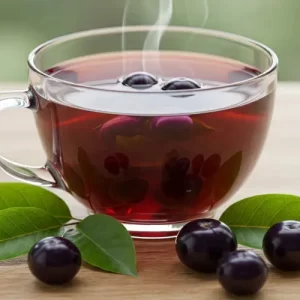 Chá de folha de jabuticaba