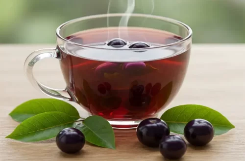 Chá de folha de jabuticaba