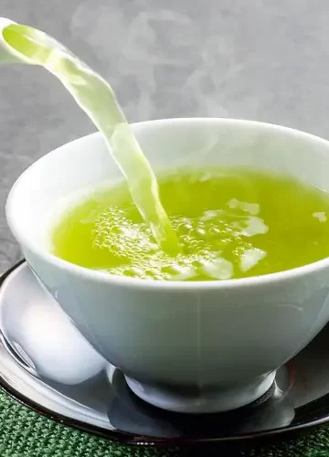 Chá Verde para eliminar Gordura no fígado