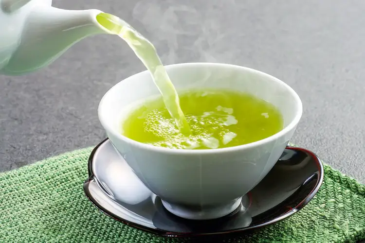 Chá Verde para eliminar Gordura no fígado