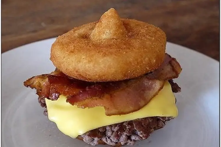 Receita de Coxinha Burguer