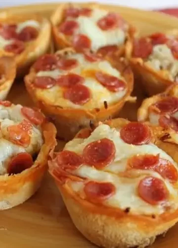 Receita de Cupcake Salgado de Calabresa