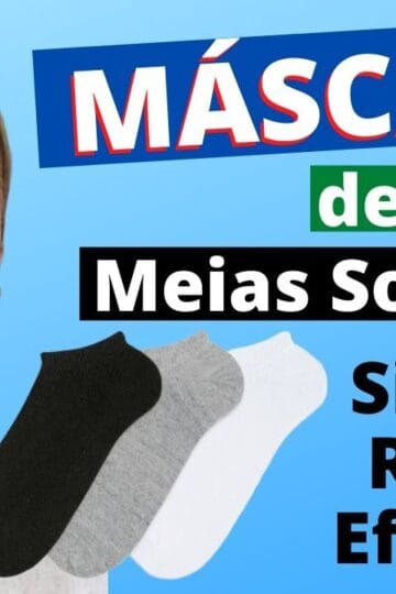 Mascara de proteção de Meia