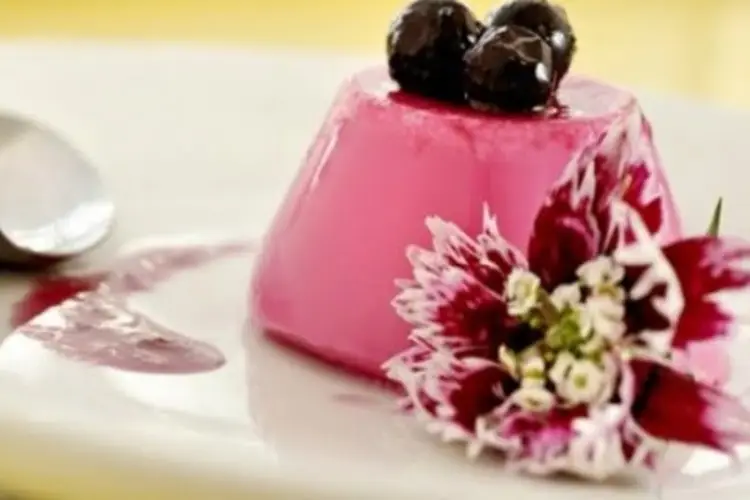 Receita Mousse de Blueberry