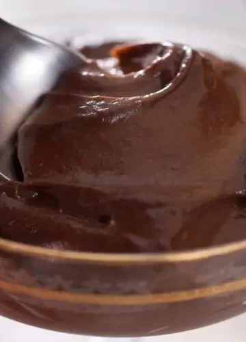 Receita de Mousse de Chocolate Só com Água