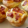 Receita de Muffins de Bacon fácil