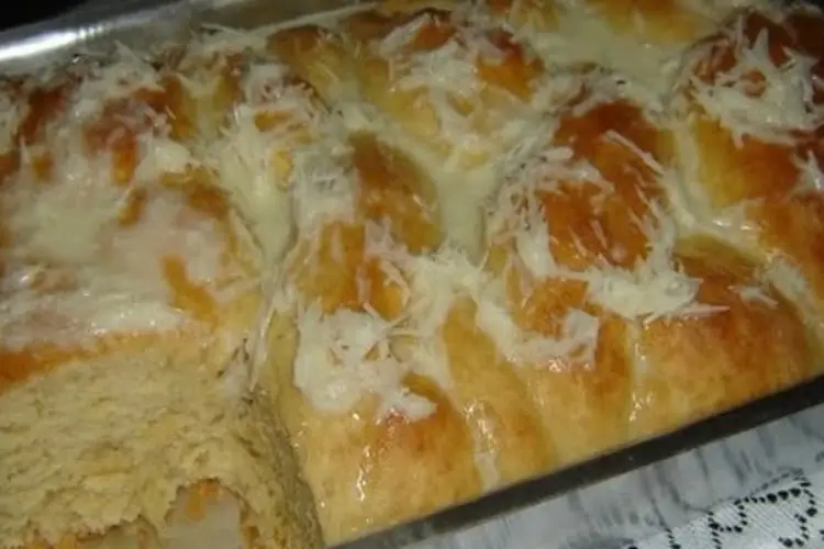 Receita de Pão Doce de Leite Condensado de Liquidificador