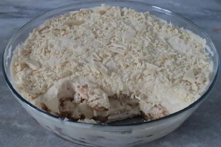 Receita de Pavê de Leite Ninho