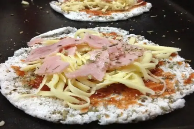 Receita de Pizza de Tapioca