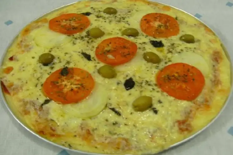 Receita de Receita Pizza de Arroz