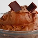 recheio e cobertura de bolo de Trufa batida