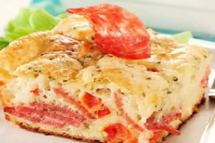 Receita de Torta de Salame