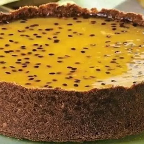 Torta Mousse de Maracujá